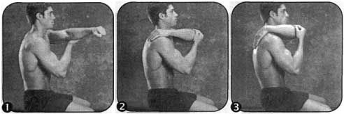 Комплекс для развития гибкости плечевого пояса (горизонтальное растягивание)